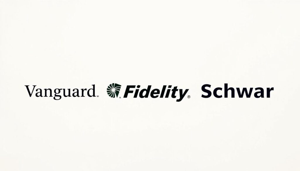 Vanguard index funds, Fidelity index funds, Schwab ETFs